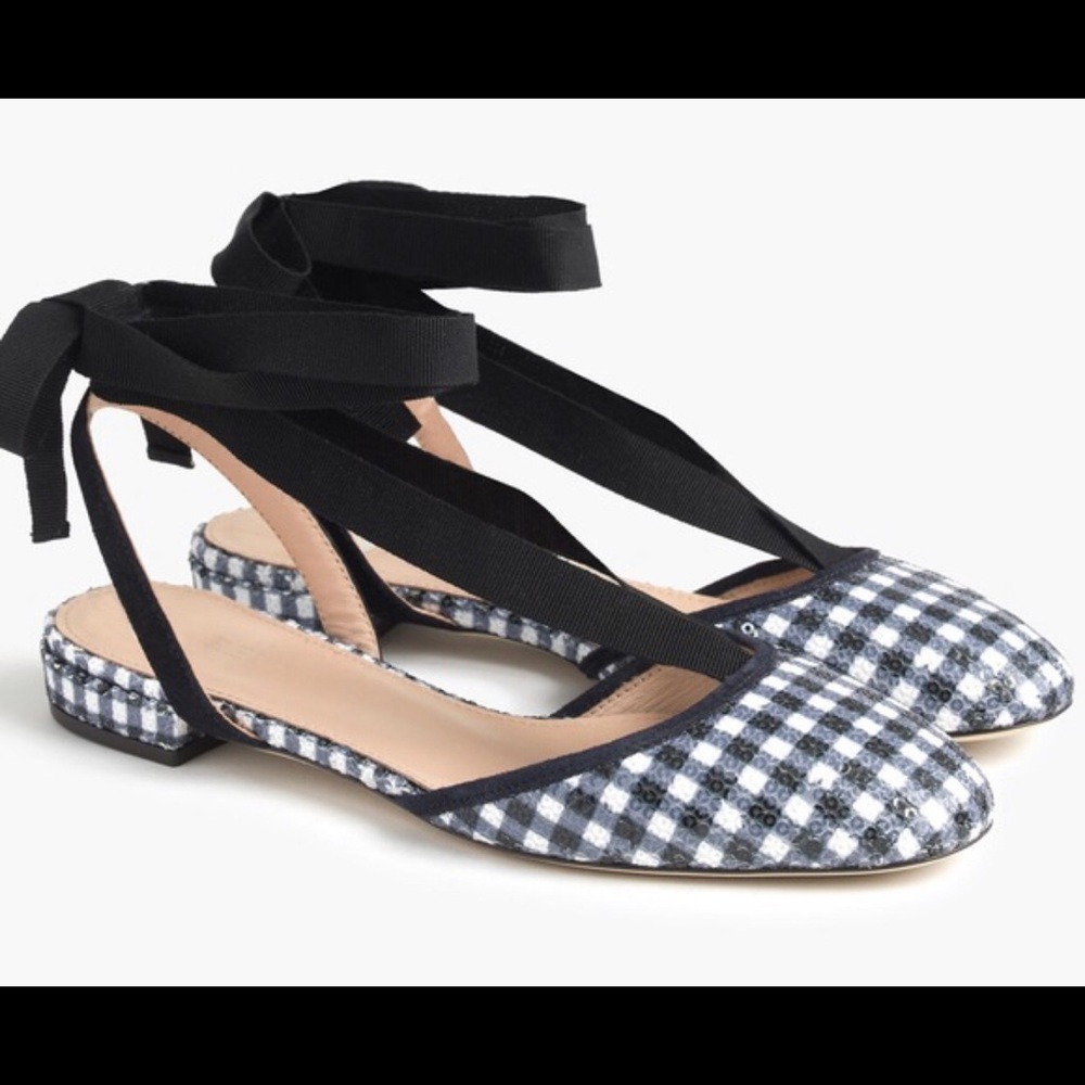 J crew flats size 8.5